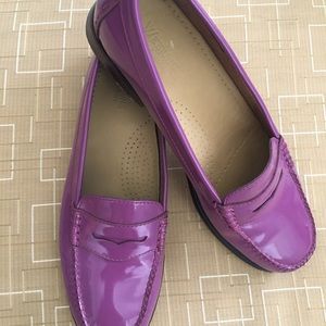 Bass Weejuns Orchid Patent Leather Size 9-1/2
